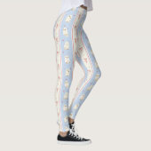 Hedwig Eulenpost-Streifenmuster Leggings (Rechts)