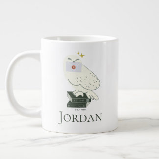 Hedwig mit Brief Launige Zeichnung Jumbo-Tasse