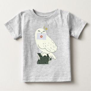 Hedwig mit Brief skizzenhafte Zeichnung Baby T-shirt