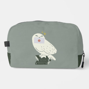 Hedwig mit Brief Whimsical-Zeichnung Waschbeutel