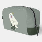 Hedwig mit Brief Whimsical-Zeichnung Waschbeutel (Rechte Ecke)