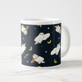 Hedwig Nachtmondmuster Jumbo-Tasse (Vorderseite Rechts)