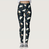 Hedwig Nachtmondmuster Leggings (Vorderseite)
