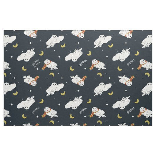Hedwig Nighttime Moonlight Pattern Stoff (Fat Quarter (45,7 x 55,9 cm))