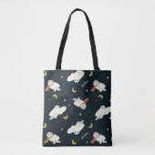Hedwig Nighttime Moonlight Pattern Tasche (Vorderseite)