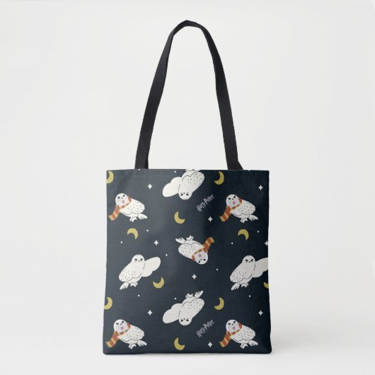 Hedwig Nighttime Moonlight Pattern Tasche (Vorderseite)
