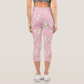 Hedwig Pink Solstice Pattern Capri Leggings (Rückseite)