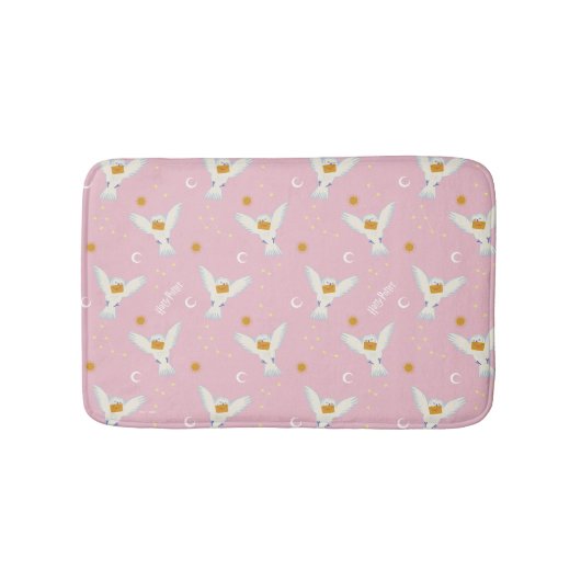 Hedwig Pink Sonnenwende-Muster Badematte (Vorderseite)