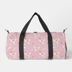 Hedwig Pink Sonnenwende-Muster Duffle Bag
