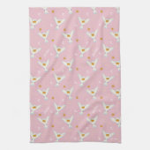 Hedwig Pink Sonnenwende Muster Geschirrtuch (Vertikal)