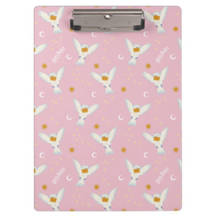 Hedwig Pink Sonnenwende Muster Klemmbrett