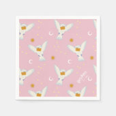 Hedwig Pink Sonnenwende Muster Serviette (Vorderseite)