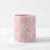 Hedwig Pink Sonnenwende Muster Tasse (Zentrum)
