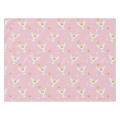 Hedwig Pink Sonnenwende Muster Tischdecke (Vorderseite (Horizontal))