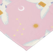 Hedwig Pink Sonnenwende Muster Tischdecke (Schrägansicht)