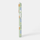 Hedwig-Post-Blockbuchstaben-Muster iPhone 16 Hülle (Linke Seite)