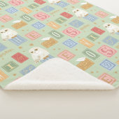 Hedwig-Post-Blockbuchstaben-Muster Sherpadecke (3/4)