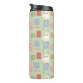 Hedwig Post Letter Block Pattern Thermosbecher (Nach rechts gedreht)