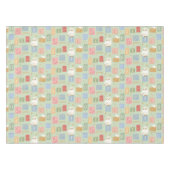 Hedwig Post Letter Block Pattern Tischdecke (Vorderseite (Horizontal))