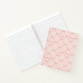 Hedwig-Rosa-Schleifen-Muster Notizblock (Innenseite)