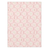 Hedwig-Rosa-Schleifen-Muster Tischdecke (Vorderseite)