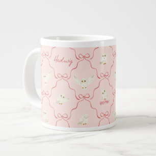 Hedwig-Rosaband-Muster Jumbo-Tasse