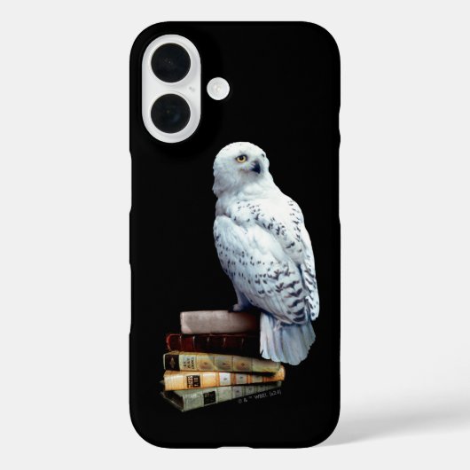 Hedwig über Bücher Case-Mate iPhone Hülle (Rückseite)