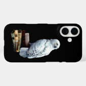 Hedwig über Bücher Case-Mate iPhone Hülle (Rückseite (Horizontal))