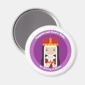 Hedwig von Schlesien Magnet (Vorderseite/Rückseite)