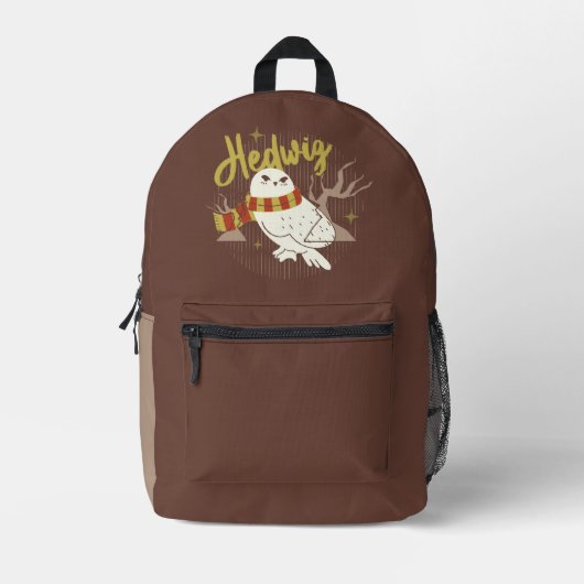 Hedwig Whimsical Forest Drawing Bedruckter Rucksack (Vorderseite)