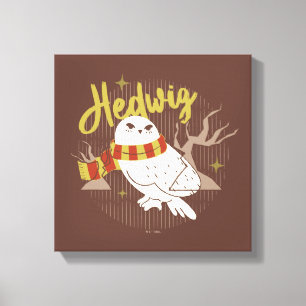 Hedwig Whimsical Forest Zeichnung Leinwanddruck