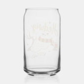 Hedwig Whimsical Wald Zeichnung Dosenglas (Rückseite)