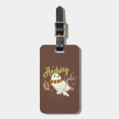 Hedwig Whimsical Wald Zeichnung Gepäckanhänger (Vorderseite vertikal)