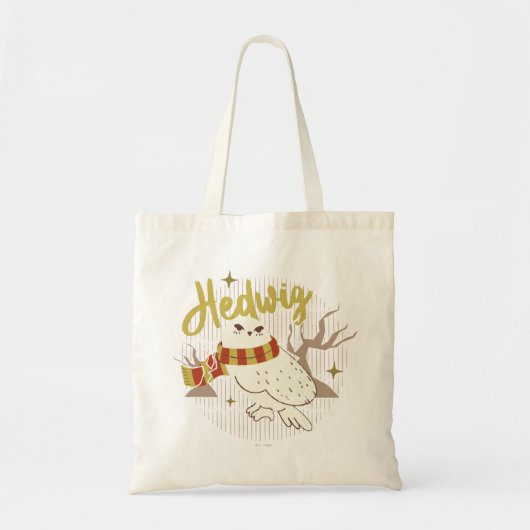 Hedwig Whimsical Wald Zeichnung Tragetasche (Vorne)