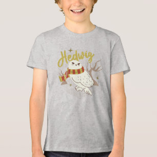Hedwig Whimsical Wald Zeichnung Tri-Blend Shirt