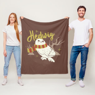 Hedwig Whimsicaler Wald Zeichnung Fleecedecke