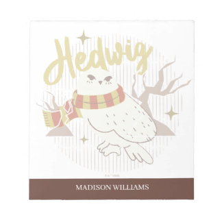 Hedwig Whimsicaler Wald Zeichnung Notizblock