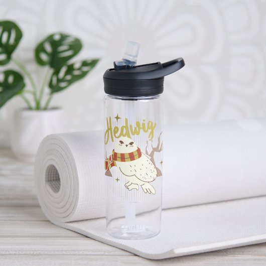 Hedwig Whimsicaler Wald Zeichnung Trinkflasche (Yoga)