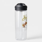 Hedwig Whimsicaler Wald Zeichnung Trinkflasche (Vorderseite)