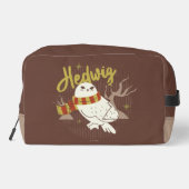 Hedwig Whimsicaler Wald Zeichnung Waschbeutel (Rückseite)