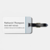 Hedwigh "Magical" Typografy Graphic Gepäckanhänger (Rückseite horizontal)