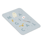 Hedwigh "Magical" Typografy Graphic Magnet (Rechte Seite)