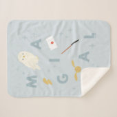 Hedwigh "Magical" Typografy Graphic Sherpadecke (Vorderseite (Horizontal))