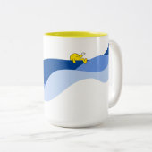 HEDX Summit 2021 Tasse - Blue Wave (VorderseiteRechts)