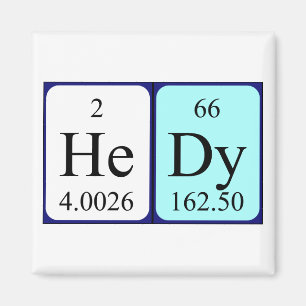 Hedy Periodenmagnet Magnet