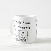 Hedy Periodenname Tasse (Vorderseite Links)