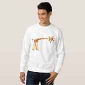 Hee Hee Hee! Cartoon giraffe T - Shirt (Vorne ganz)