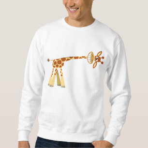 Hee Hee Hee! Cartoon giraffe T - Shirt