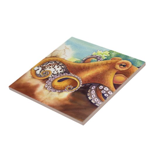 He'e und Cowry Fliese (Seite)