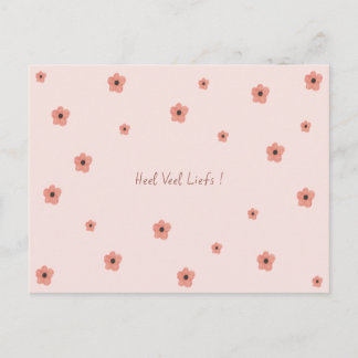 Heel Veel Liefs Kaart. Postkarte